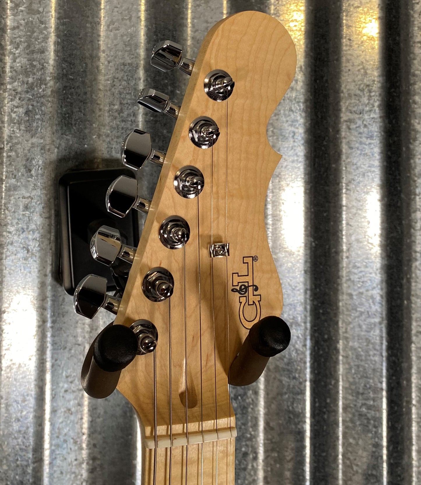 G&L USA Doheny Clear Orange Guitar & Case #6226