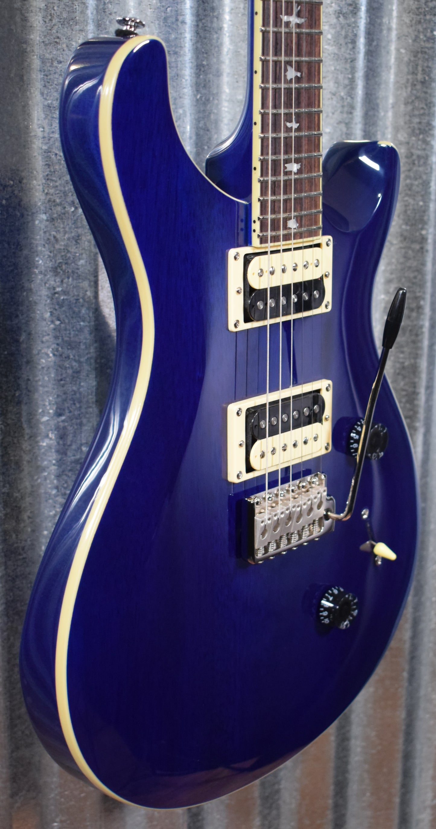 PRS Paul Reed Smith SE Standard 24 Translucent Blue Electric Guitar & Bag #2894