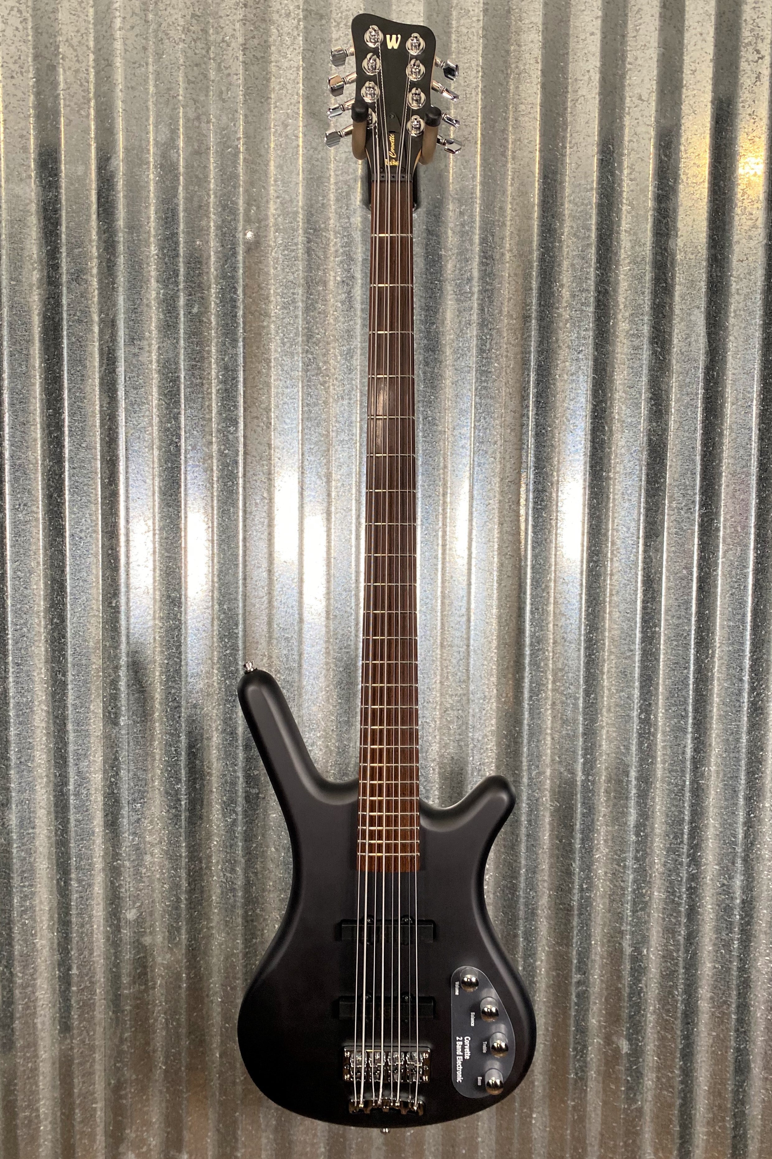 Warwick RockBass Corvette Basic Satin Nirvana Black Active 8