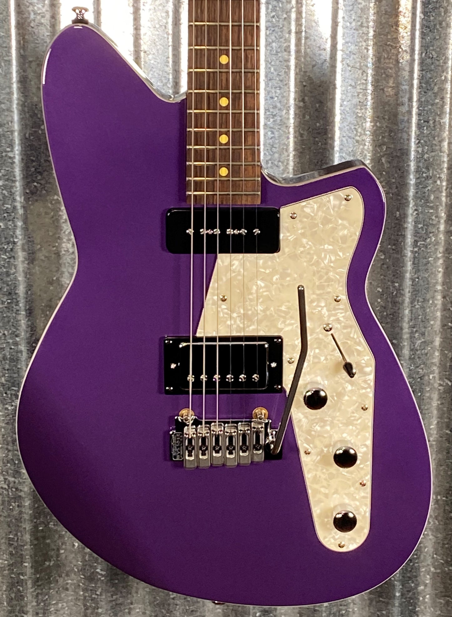 Reverend Guitars Double Agent W Italian Purple Guitar #0292