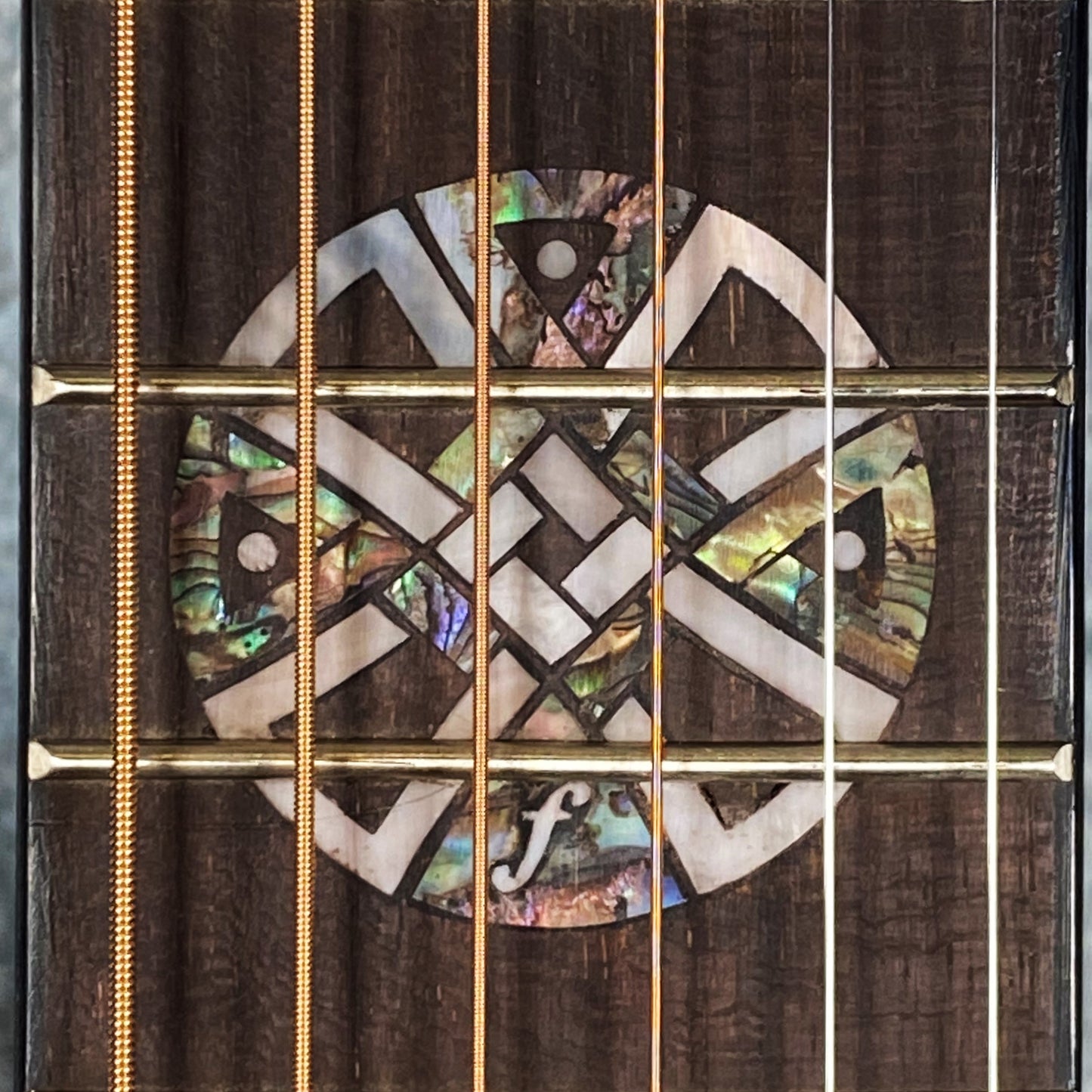 Michael Kelly MKFPQPESFX Forte Port X Partial Eclipse Acoustic Electric Guitar #3441