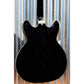 Hagstrom Viking DLX12 Deluxe 12 String Semi Hollow Electric Guitar Black #0201
