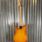 G&L USA CLF Research Espada HH Honeyburst Guitar & TKL Case #8087