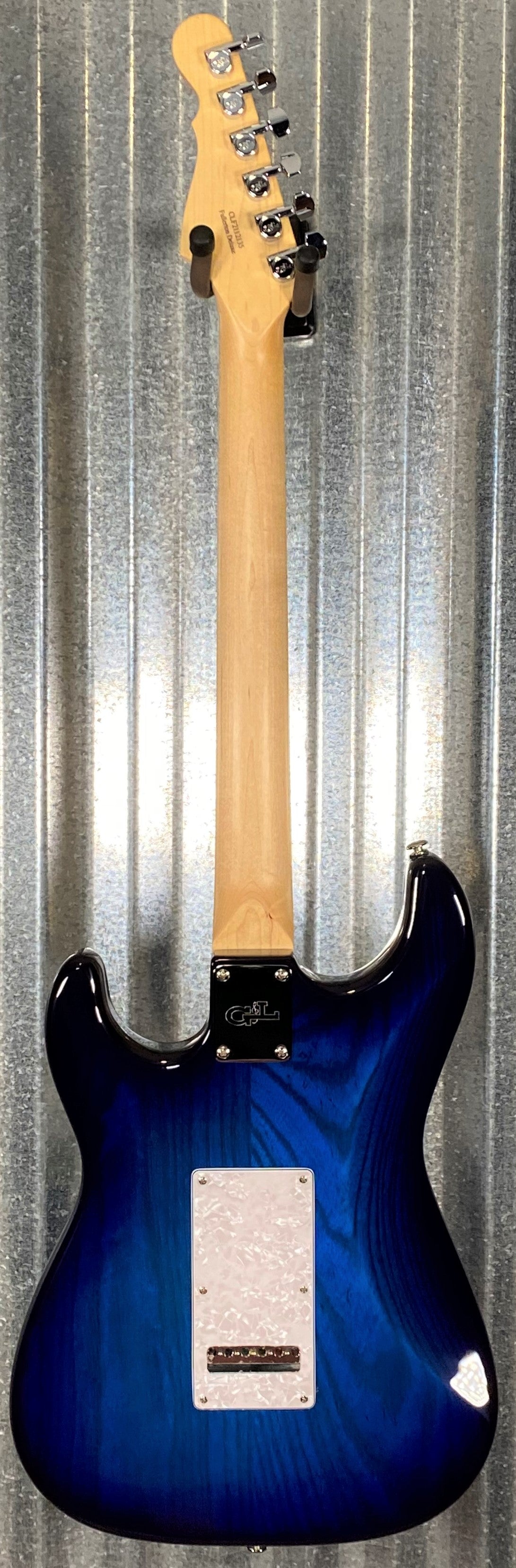 G&L USA Fullerton Deluxe S-500 Blueburst Guitar & Bag S500 #2135