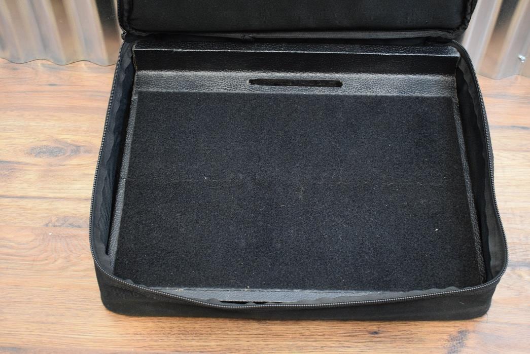 Gator GPT-BLACK Plywood Pedal Board Nylon 16.5 x 12 Carry Bag External Pocket