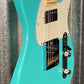 G&L USA  ASAT Classic Bluesboy Turquoise Maple Satin Neck Guitar & Case #2083