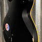 ESP LTD EC-1000 Vintage Black Satin Guitar LEC1000VB #0630 Used
