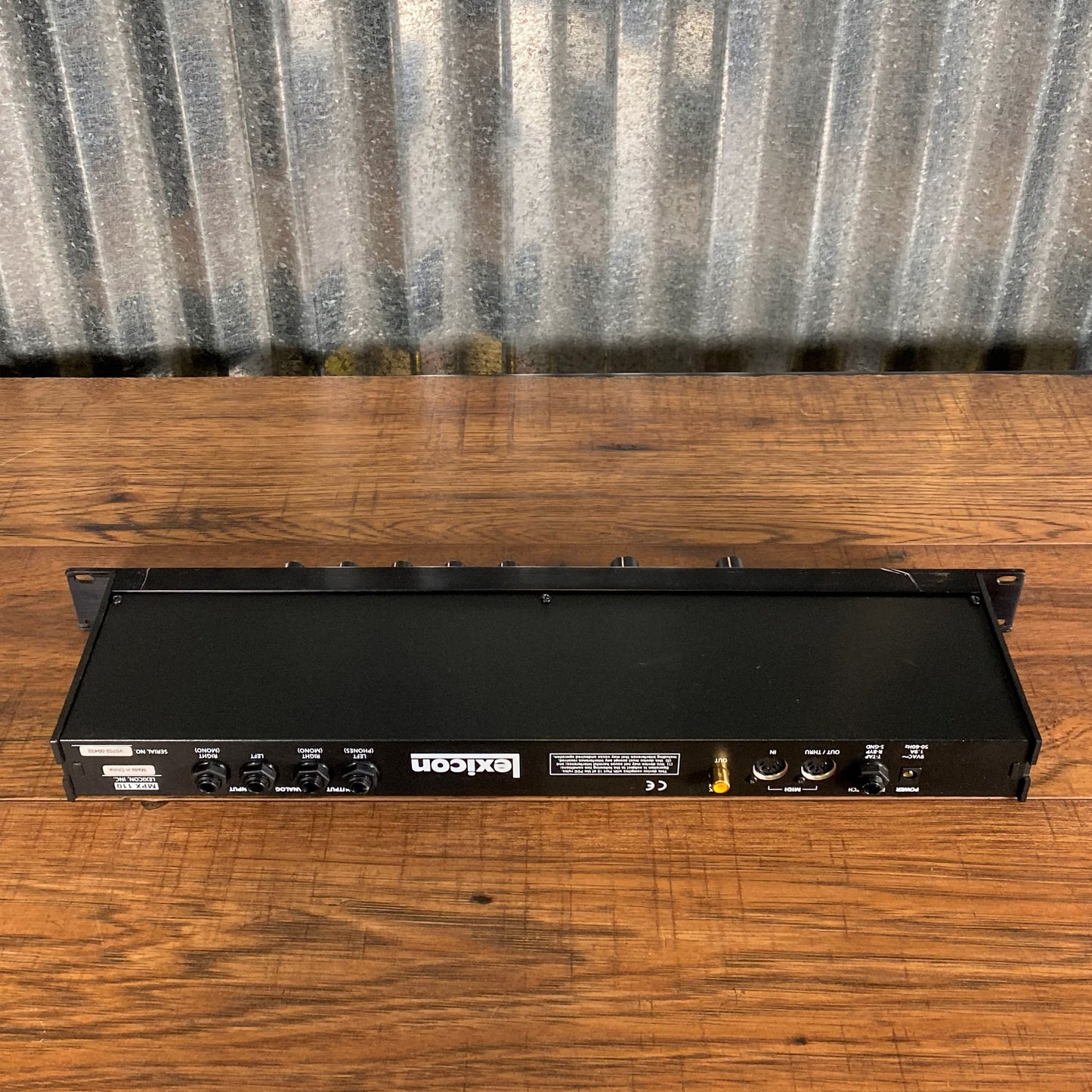 Lexicon MPX110 24 Bit True Stereo Processor Multi Effect Rackmount Used