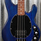 Sterling by Music Man Stingray 4 String Bass Trans Blue Satin Bass RAY4-TBLS-R1 #3949