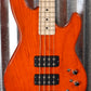 G&L Tribute L-2000 Clear Orange 4 String Bass L2000 #2966