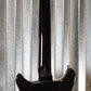 Hamer Archtop Flame Trans Black Double Cut Guitar SATF-TBK #0929 B Stock