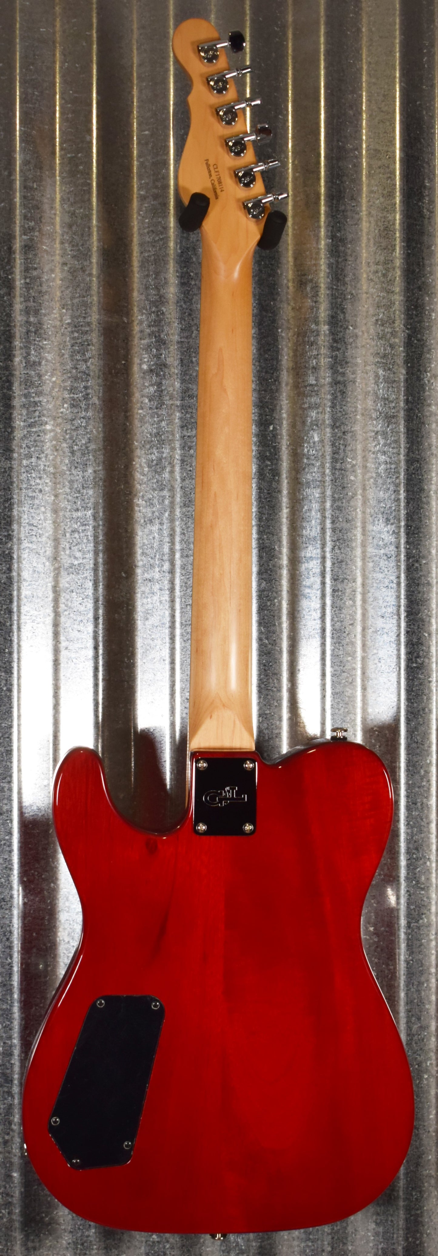 G&L USA ASAT HH RMC Clear Red Guitar & Case #8114