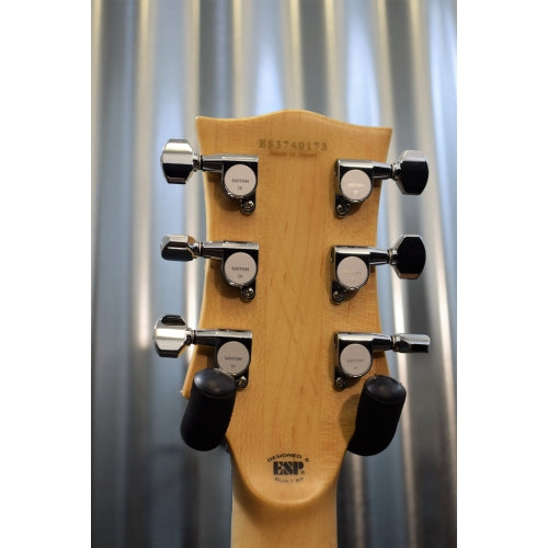 ESP Guitars E-II RZK-I Burnt Richard Z Kruspe Ramstein EMG 81 Guitar & Case #173