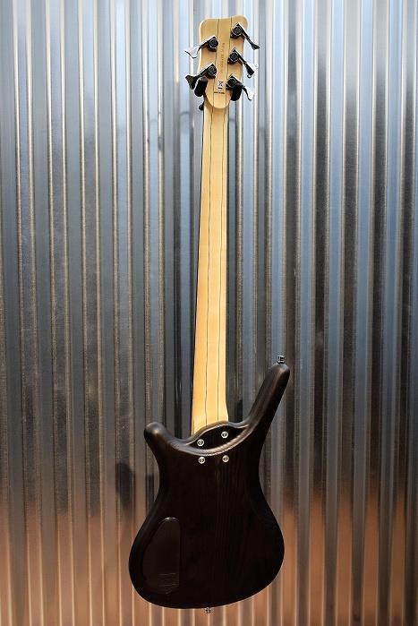 Warwick Rockbass Corvette $$ 5 String Fretless Bass Nirvana Black & Case #2715