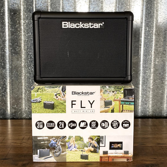 Blackstar Fly 3 Watt Portable Battery Powered Desktop Guitar Amplifier Combo Used