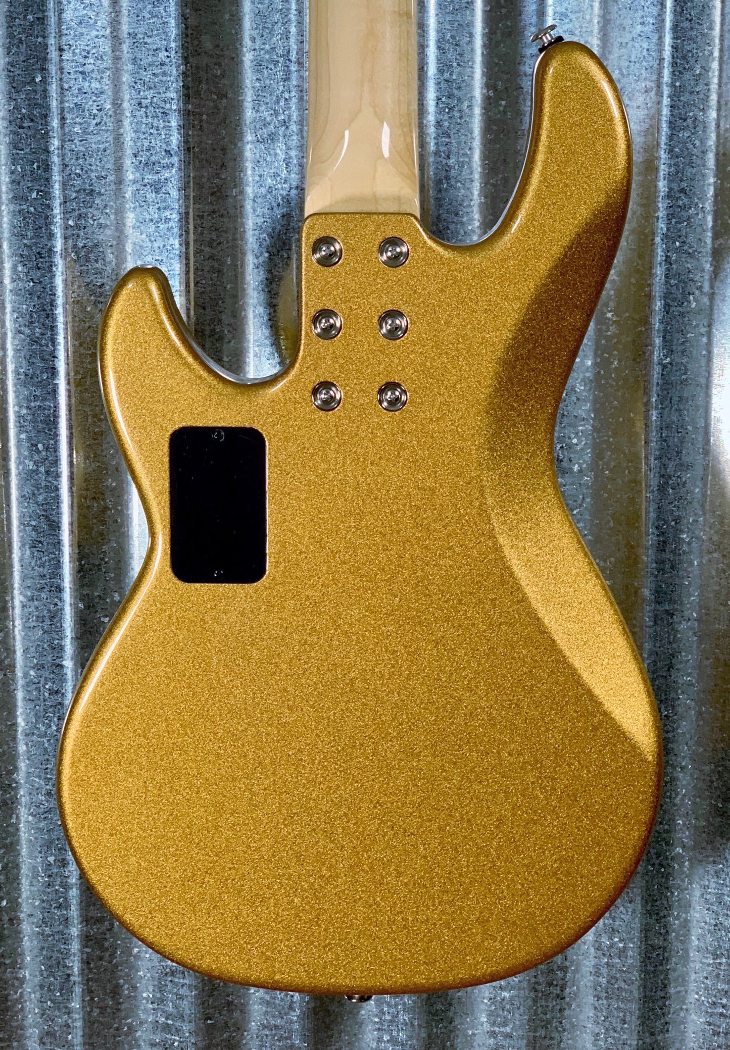 G&L USA CLF Research L2000 Pharaoh Gold 4 String Bass & Case L-2000 2018 #0108