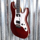 Jet JS500RDS HH Strat Style Guitar Bound Red Sparkle Blem #0008