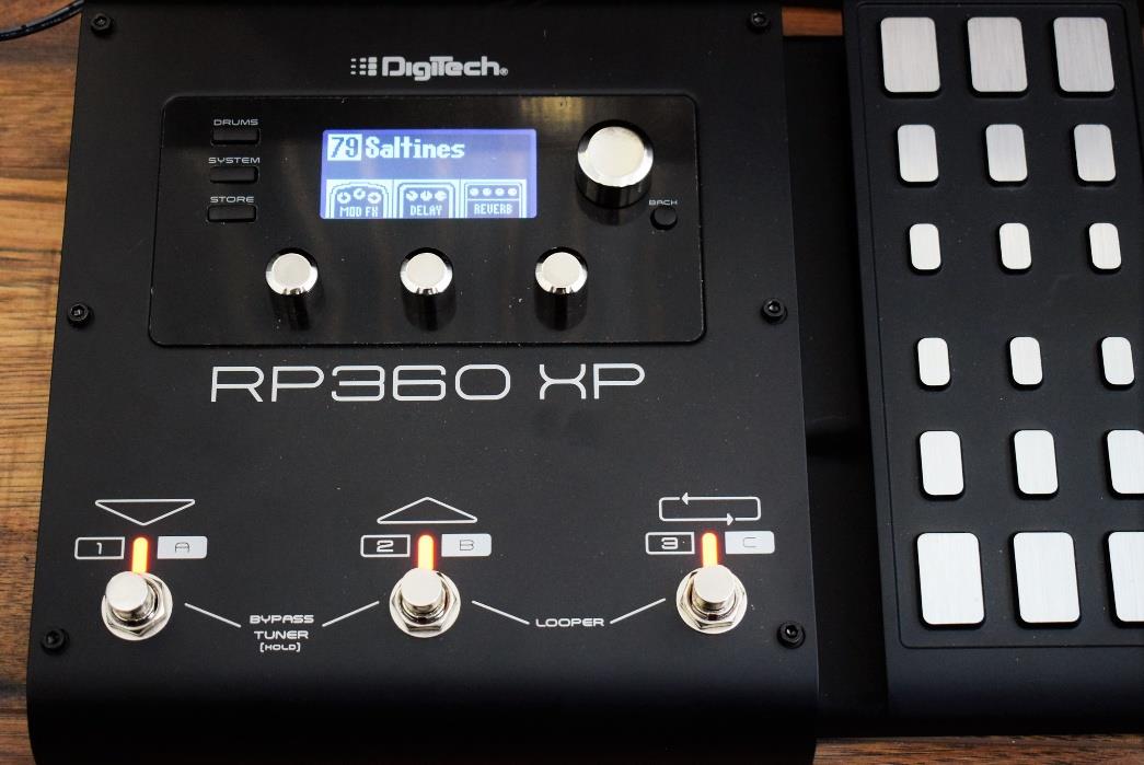 Digitech RP360XP USB Multi-Effect Processor & Expression Guitar Effect Pedal