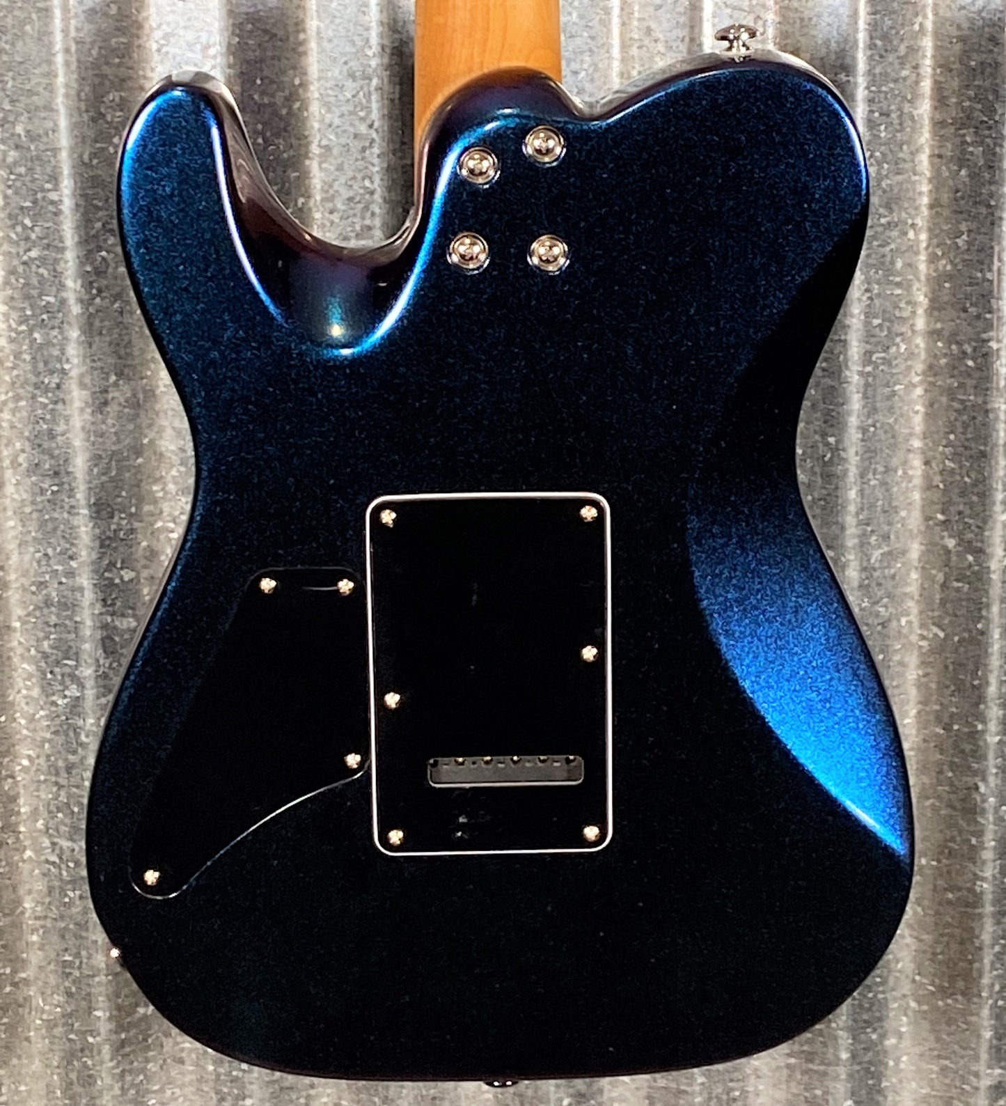 Musi Virgo Fusion Telecaster Deluxe Tremolo Indigo Blue Guitar #0050 Used