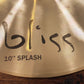 Dream Cymbals BSP10 Bliss Hand Forged & Hammered 10" Splash Cymbal