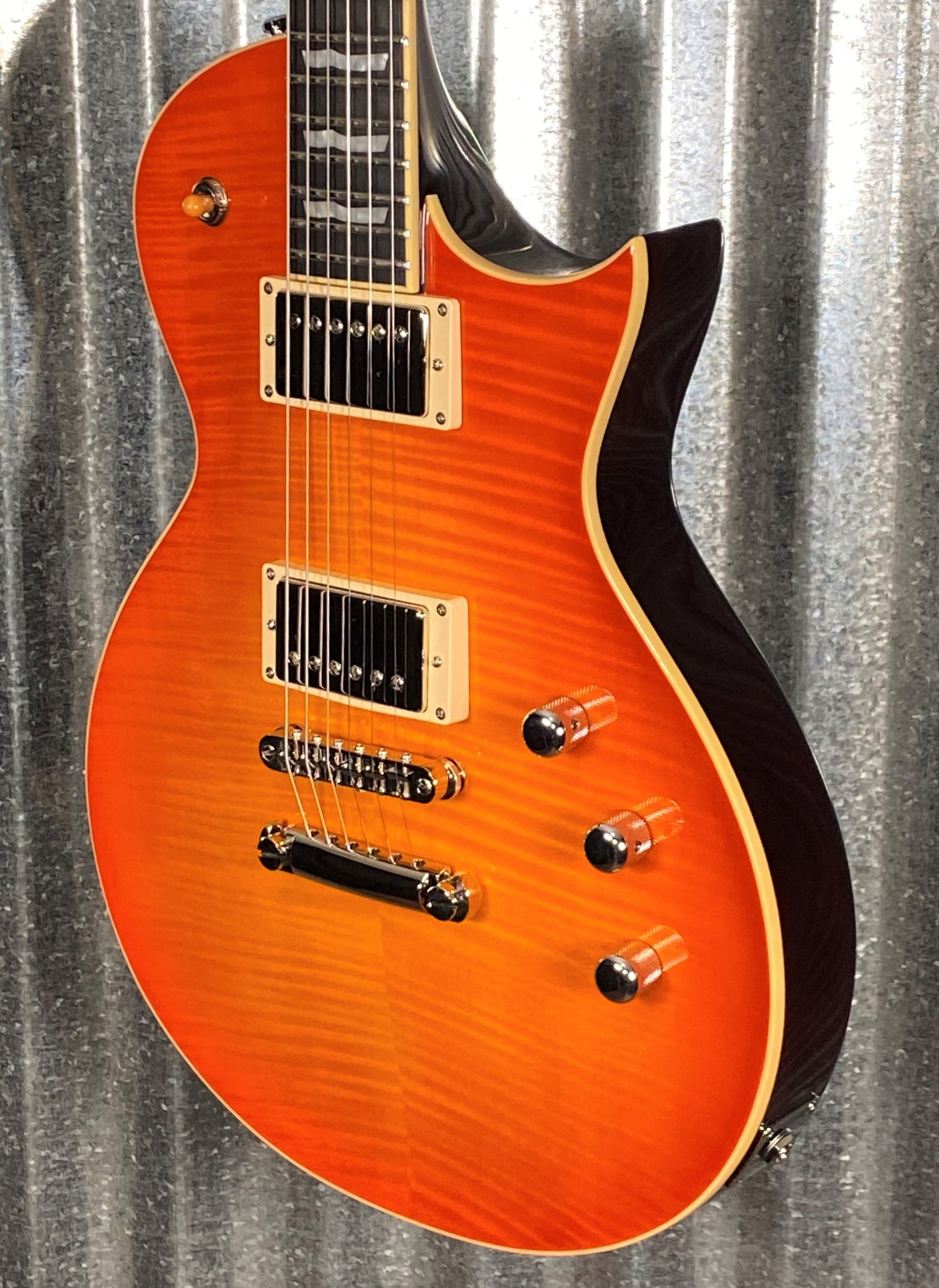 ESP E-II Eclipse Full Thickness Vintage Honey Burst Guitar & Case EIIECFTFMVHB #3213 Used