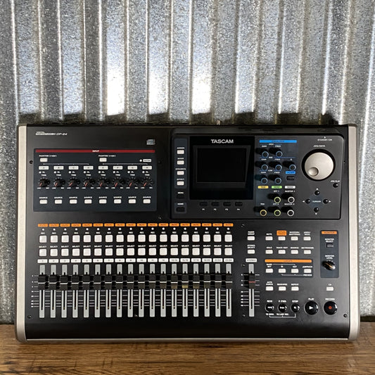 Tascam DP-24 8 Channel 24 Track Recording Porta Studio SD & CDRW Used