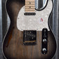 G&L Tribute Limited Edition ASAT Classic Semi Hollow Double Bound Charcoal Guitar #0528