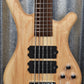 Warwick RockBass Corvette $$ Double Buck Natural Active 5 String Bass & Bag #2020