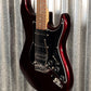 G&L USA 2022 Fullerton Deluxe Legacy HB Ruby Red Metallic Guitar & Bag #1143 Used