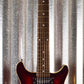 Hamer Archtop Flame Dark Cherry Wilkinson Tremolo Electric Guitar SATFW-DCB #0736