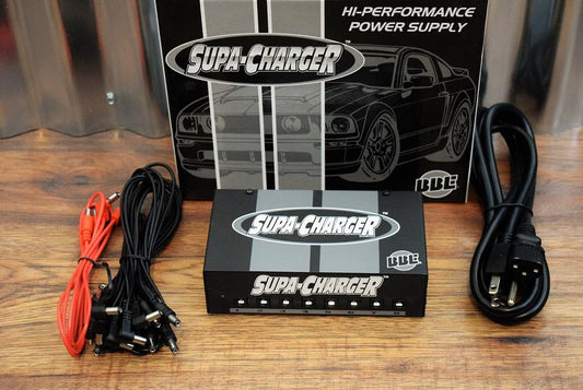 BBE Supa Charger High Performance Universal Effect Pedalboard Power Supply & Cables