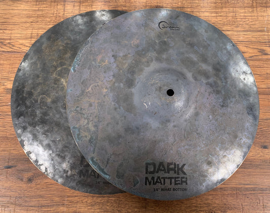 Dream Cymbals DMHH14 Dark Matter Series Hand Forged & Hammered 14" Hi Hat Set