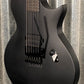 ESP LTD EC-FR Black Metal Eclipse Seymour Duncan Floyd Rose Black Satin Guitar LECFRBKMBLKS #0829 Used
