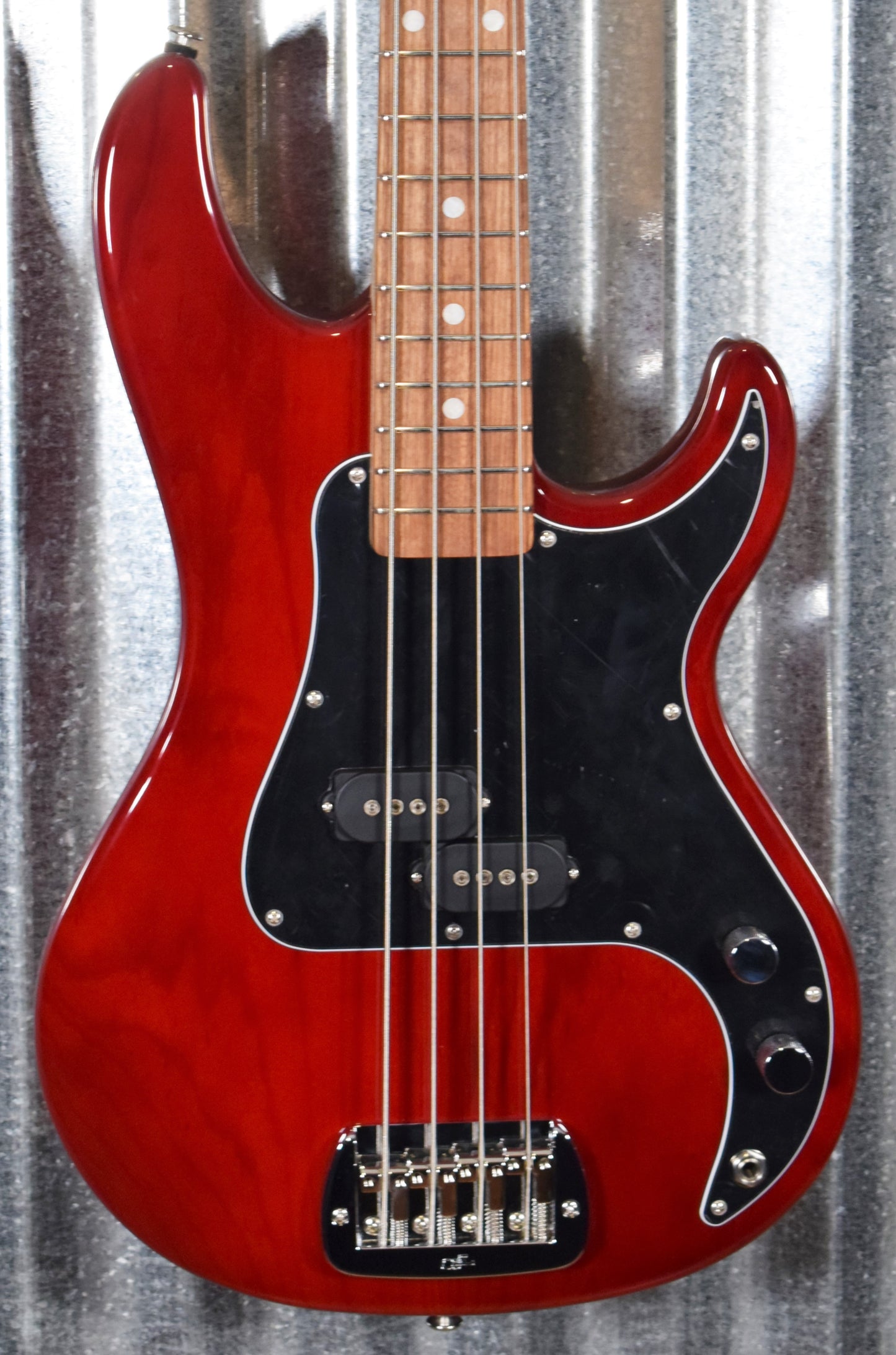 G&L USA SB-1 Clear Red Bass & Case SB1 2019 #1055