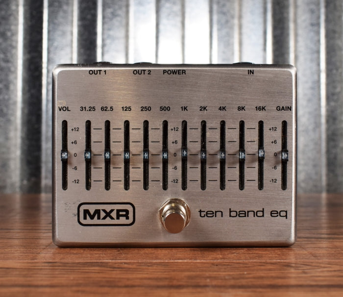 Dunlop MXR M108S 10 Band Graphic Equalizer & Power Supply Guitar EQ Ef