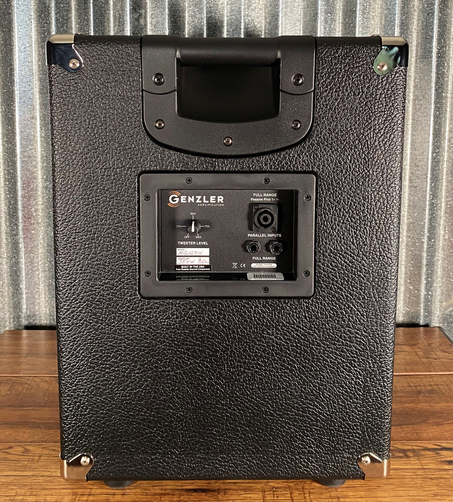 Genzler MG350-MG12-COMBO Magellan MG-350 Bass Amplifier & MG12T-V Cabinet + Cradle Bundle Demo