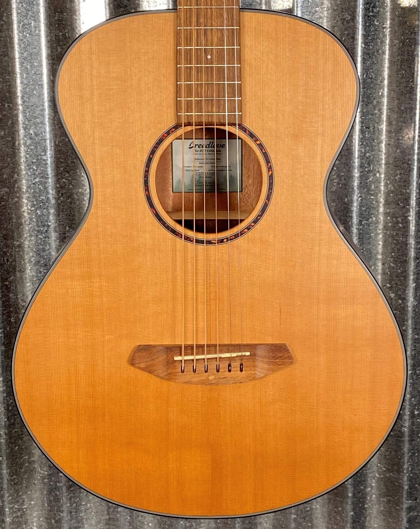 Breedlove Discovery S Concertina Cedar Acoustic Guitar #8286