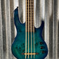 Smiger EUB-02B Burl Top Aquaburst Electric Ukulele Bass #0002