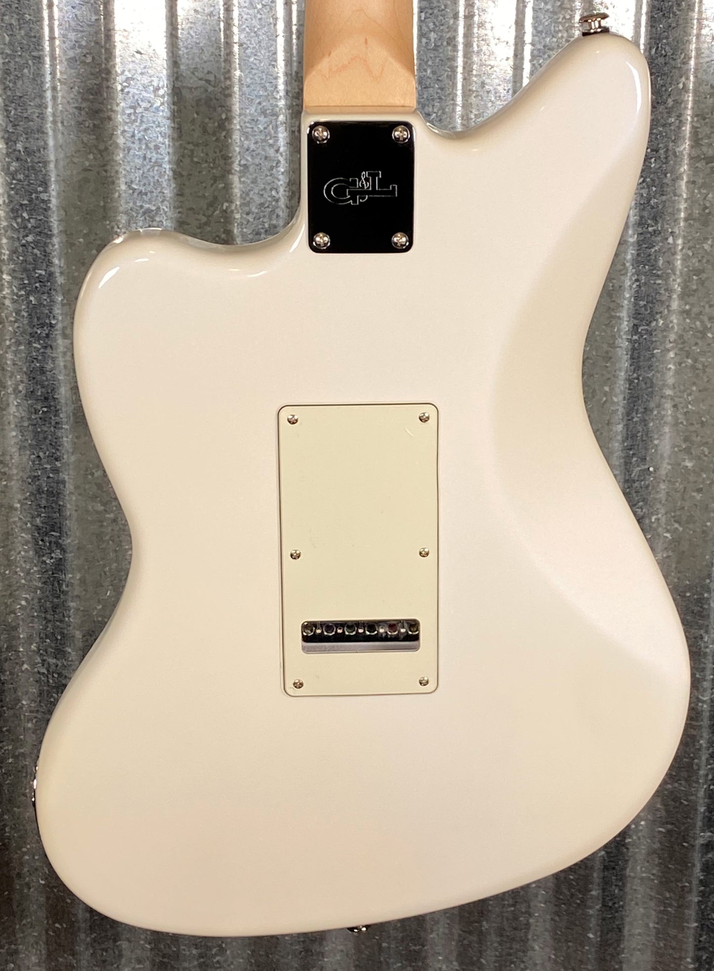 G&L USA Doheny Pearl White Guitar & Case #7259