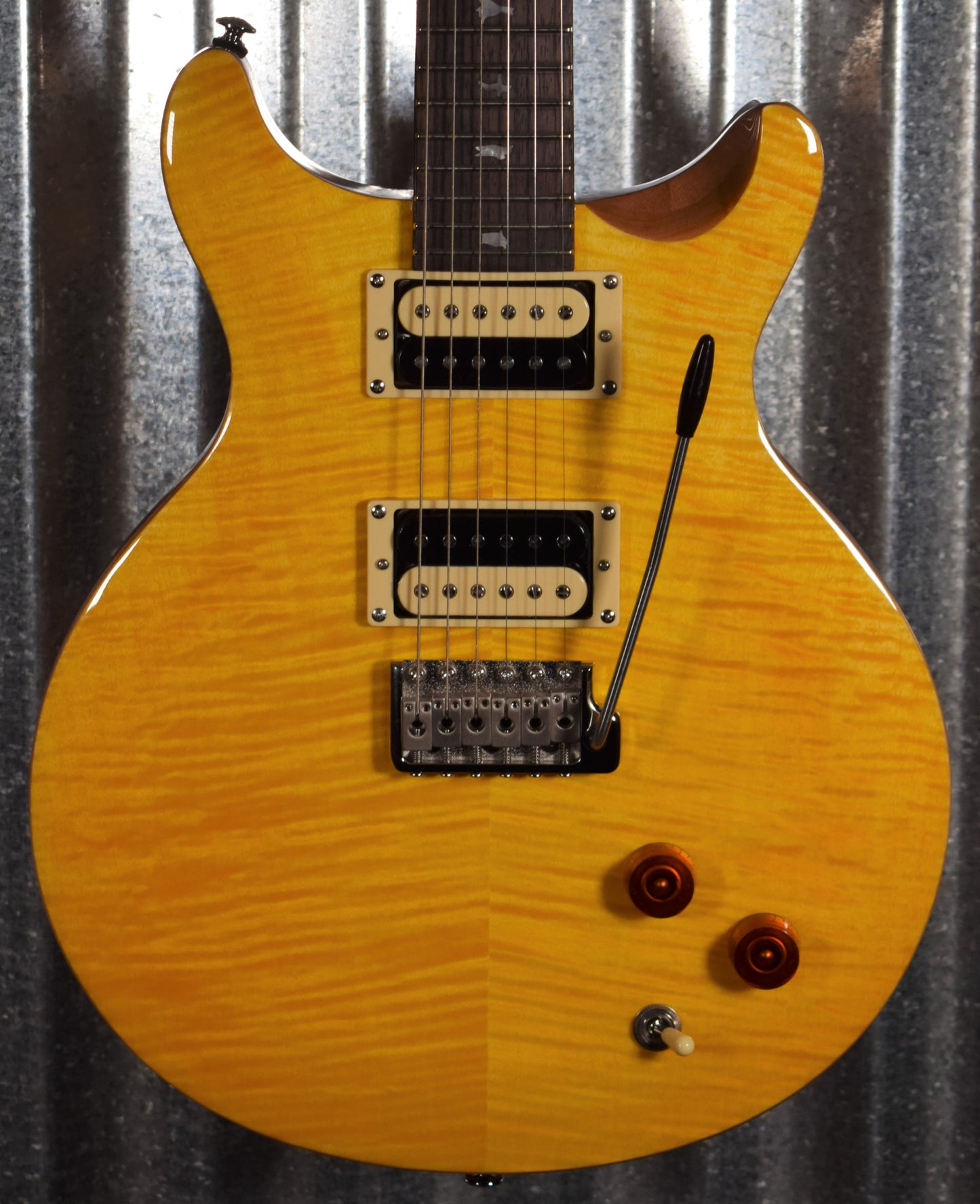 PRS Paul Reed Smith SE Santana Yellow Guitar & Bag #9135