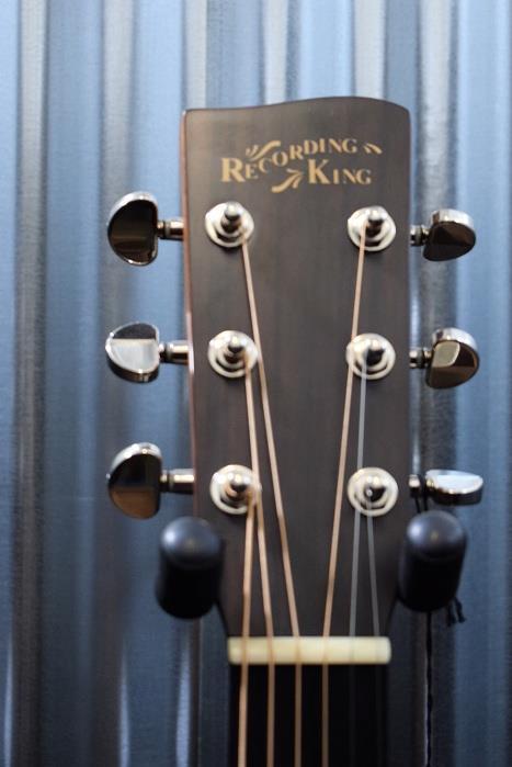 Recording King ROS-G9M EZ Tone Select Solid Top 12 Fret 000 Acoustic Guitar #544