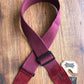 Levy's MC8-BRG 2" Adjustable Cotton Guitar & Bass Strap Burgundy