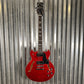 Westcreek 333 Semi Hollow Body Guitar 335 Transparent Red #0062 Used