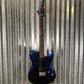 Musi Virgo Fusion Telecaster Deluxe Tremolo Indigo Blue Guitar #0436 Used