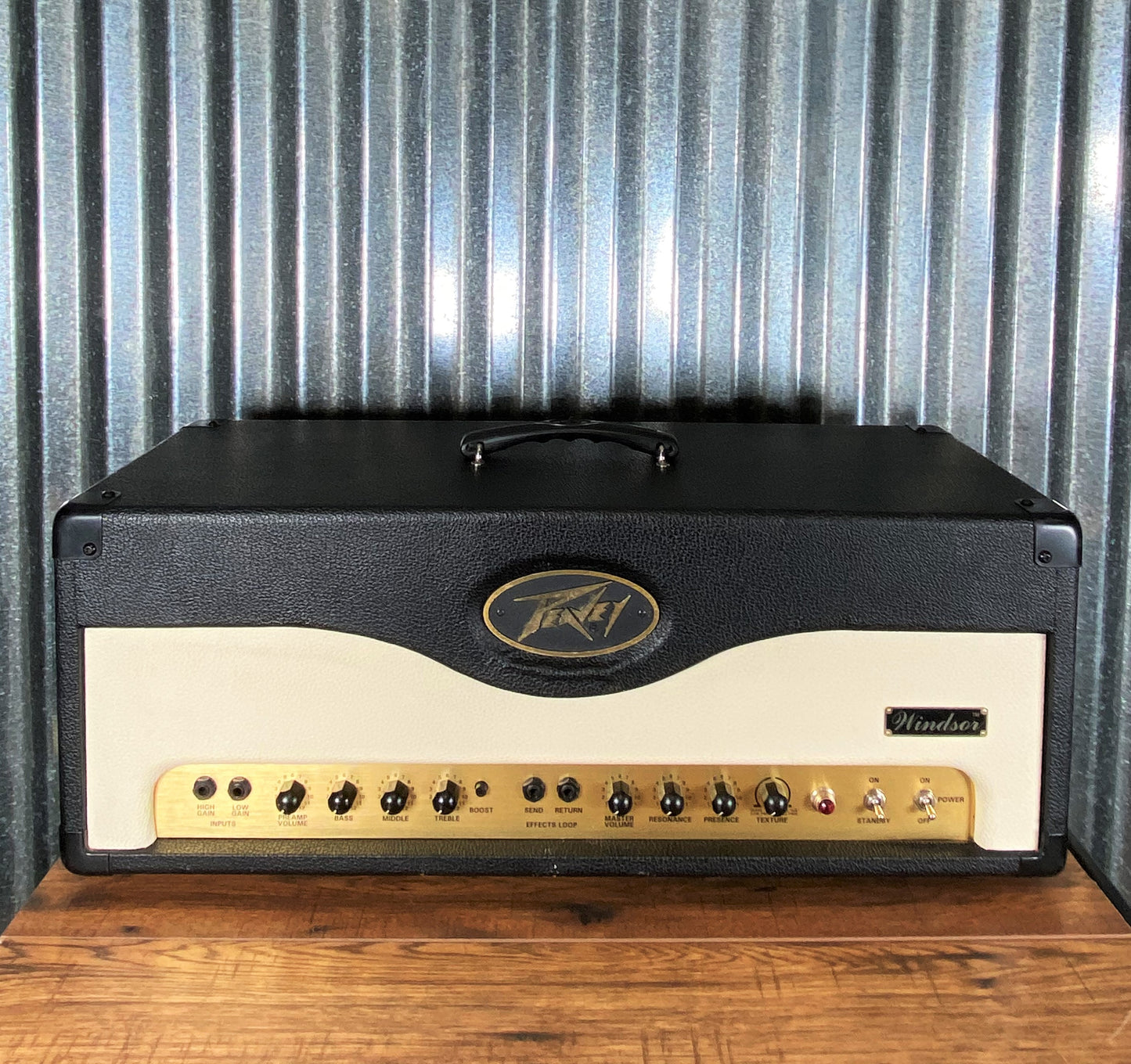 Peavey Windsor 100 Watt All Tube Guitar Amplifier Head Used