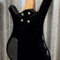 Warwick RockBass Corvette Basic Black Active Short Scale 4 String Bass & Bag Blem #1021