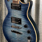 ESP LTD EC-256FM Eclipse See Thru Cobalt Blue Guitar & Bag LEC256CB #0407 Used