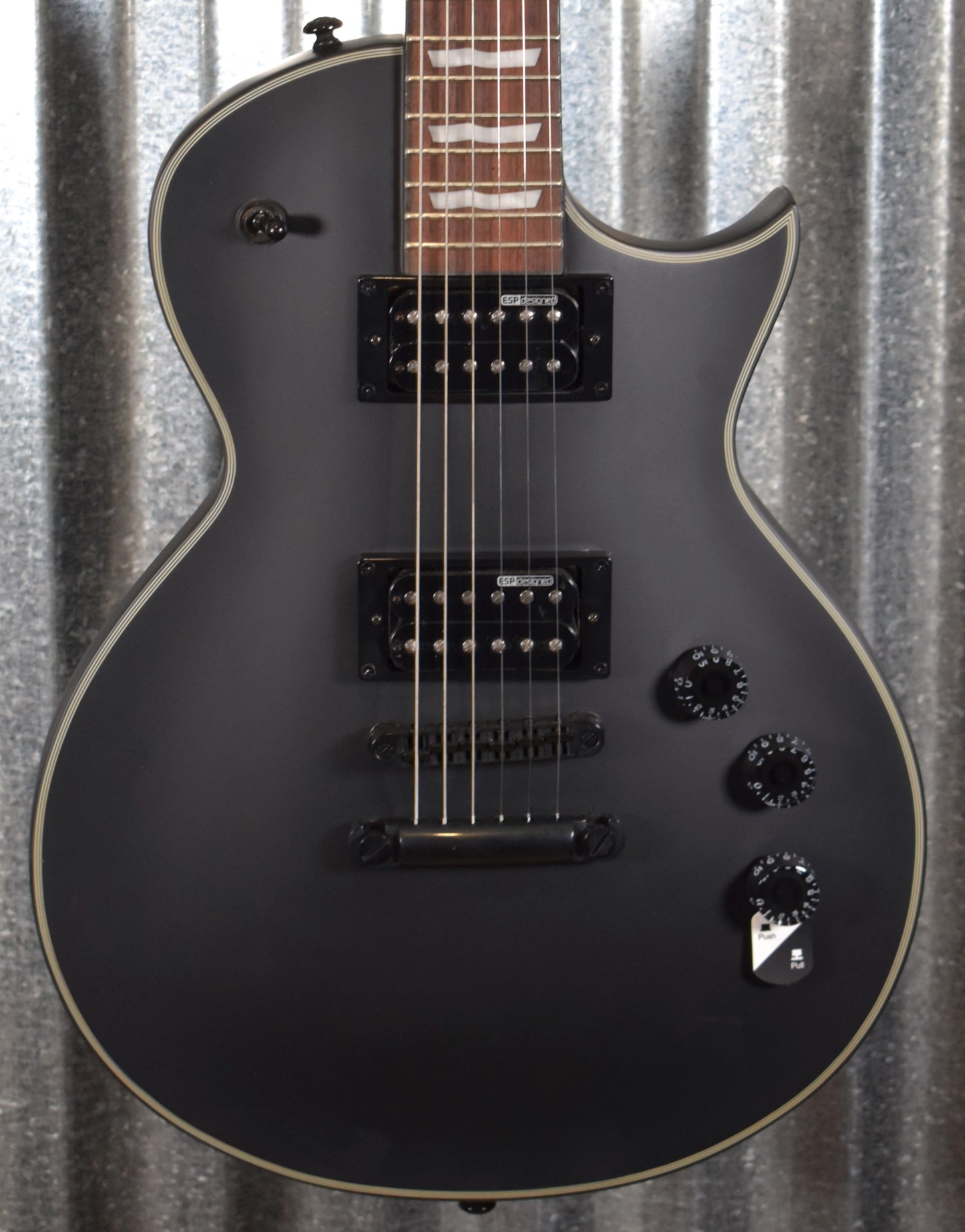 ESP LTD EC-256 EC Series Black Satin Guitar LEC256BLKS #1931