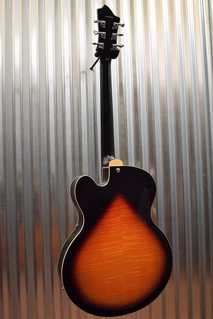 Hagstrom HJ-800 HJ800-3SB Hollow Body Guitar 3 Tone Sunburst #276