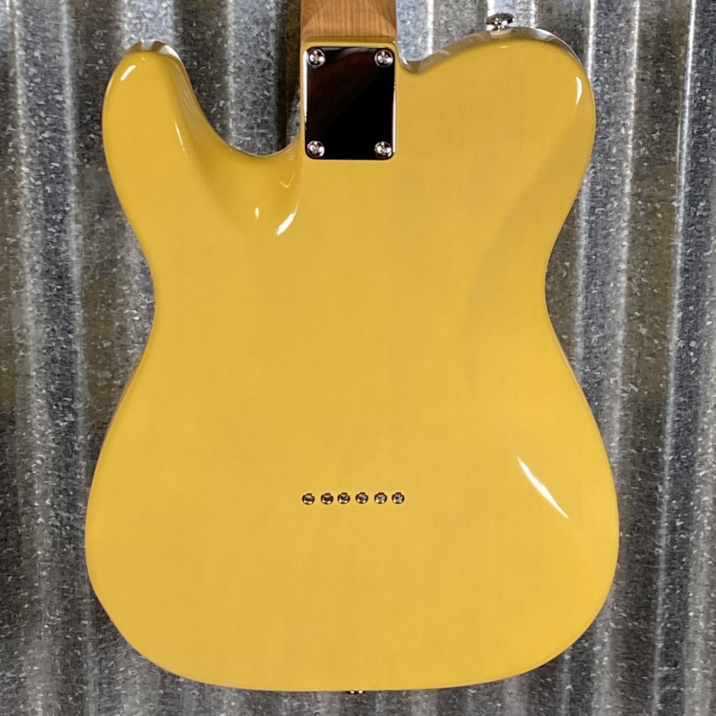 Musi Virgo Classic Telecaster Empire Yellow Guitar #0323 Used